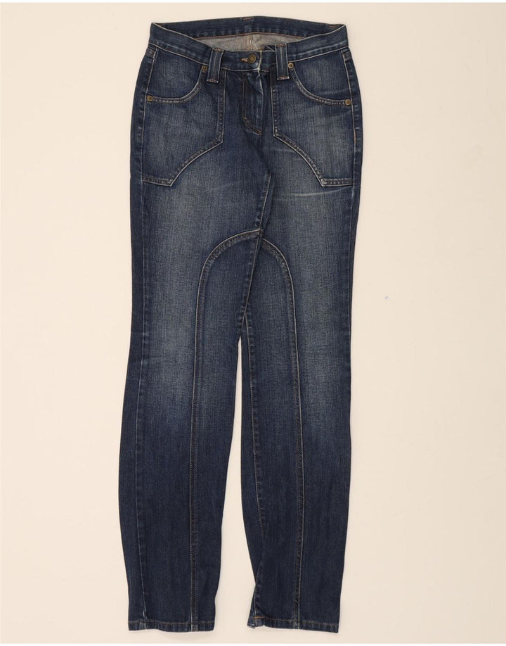 BENETTON Womens Slim Jeans IT 40 Small W28 L31 Blue Cotton Vintage Benetton and Second-Hand Benetton from Messina Hembry 