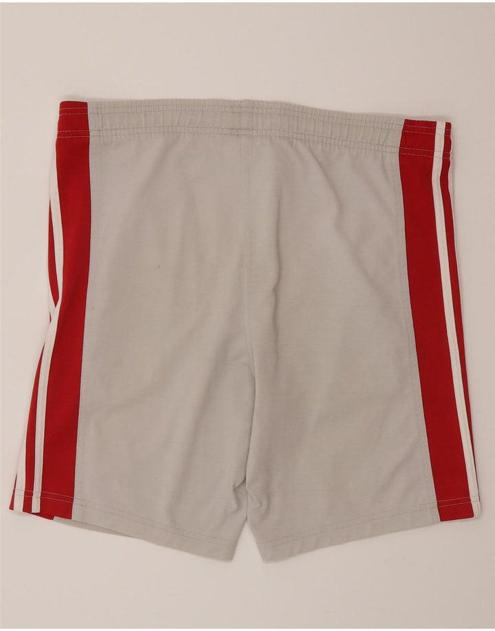 Adidas Hombre Pantalones Cortos Deportivos Pequeño Gris Algodón