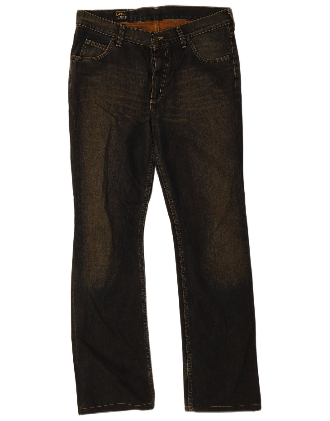 Lee Vaqueros Bootcut REED para Hombre W33 L34 Algodón Azul Marino