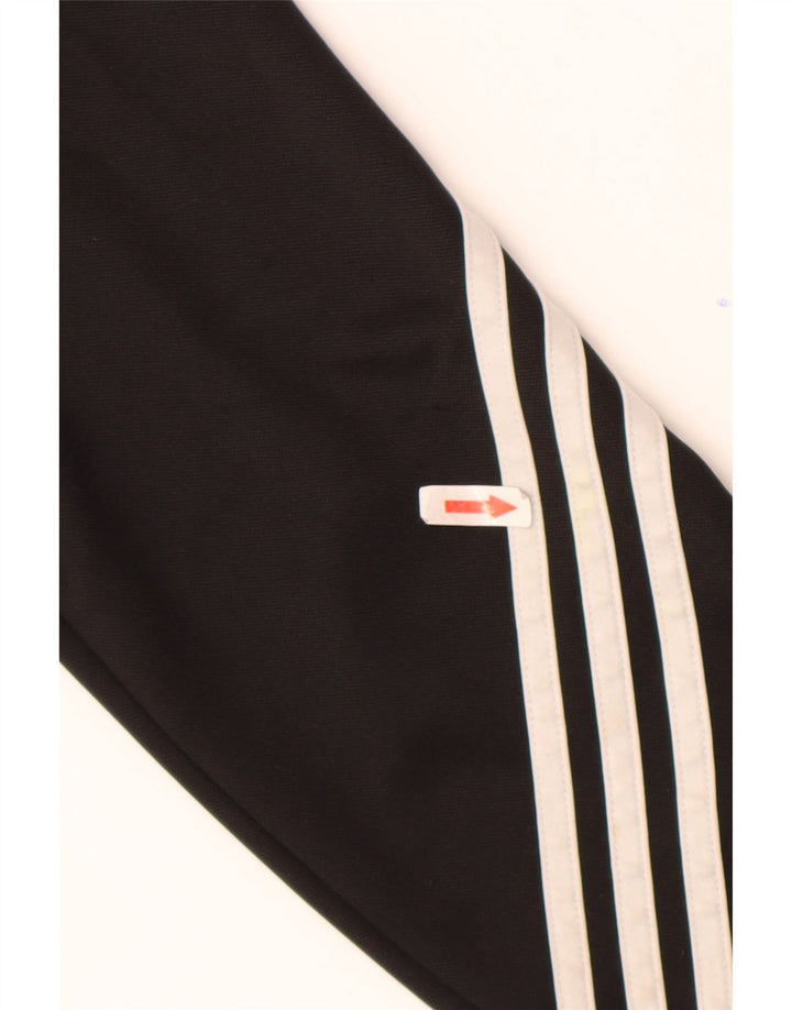 Adidas Hombre Climalite Jersey Chándal Top Mediano Negro Colorblock