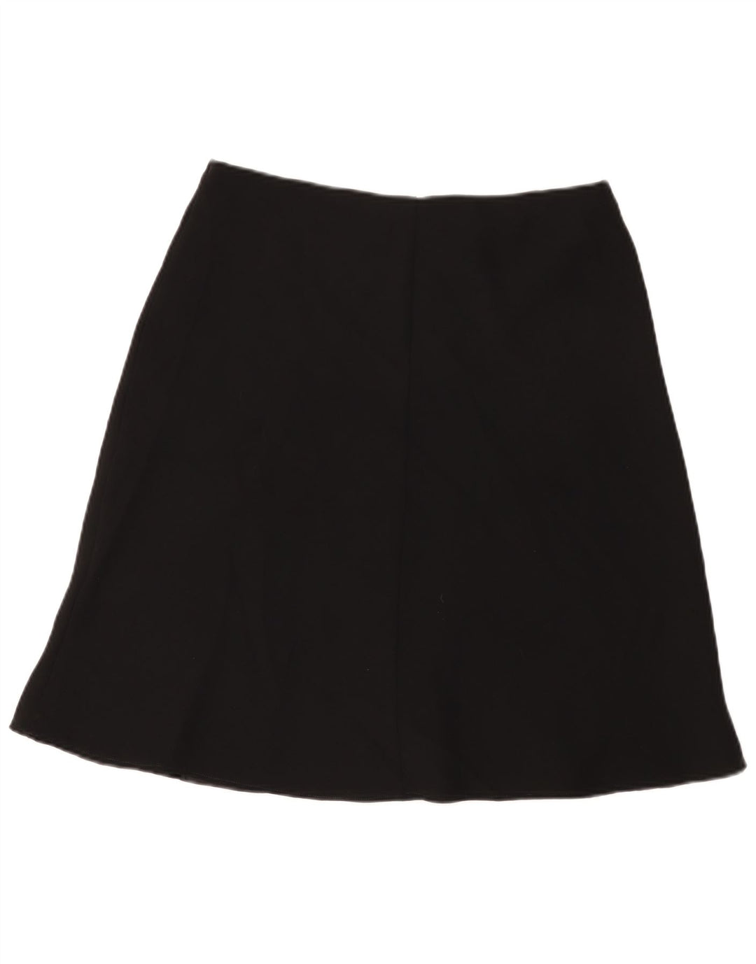 Marks & Spencer Falda Acampanada para Mujer UK 40 Grande W32 Poliéster Negro
