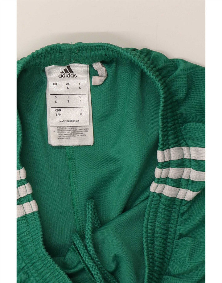Adidas Mens Climalite Sport Shorts Pequeño Verde Poliéster