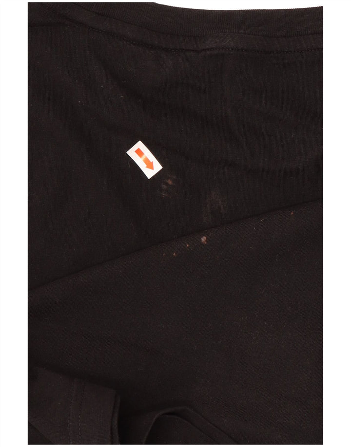 PUMA Camiseta gráfica para hombre Top 2XL Algodón negro