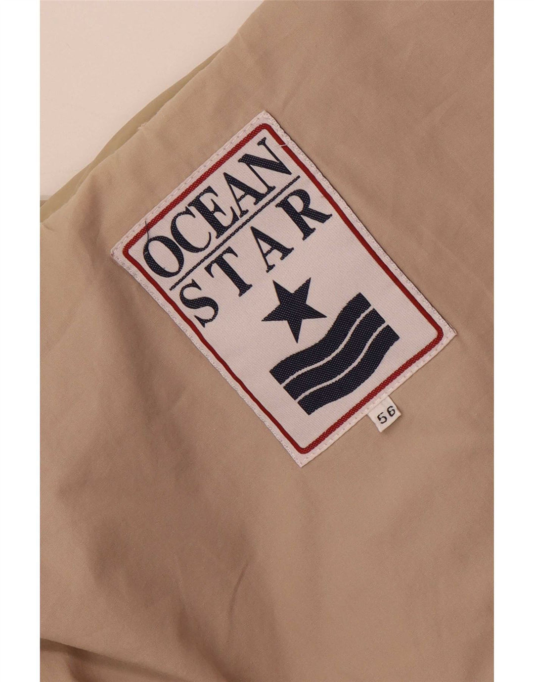 Ocean Star Chaqueta impermeable para hombre IT 56 3XL Beige