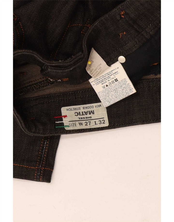 Diesel Mujer Matic Slim Jeans W27 L29 Algodón Negro