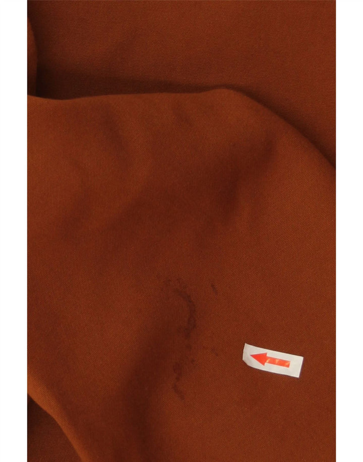 Zara Mujer Abrigo ES 40 XL Marrón Poliéster