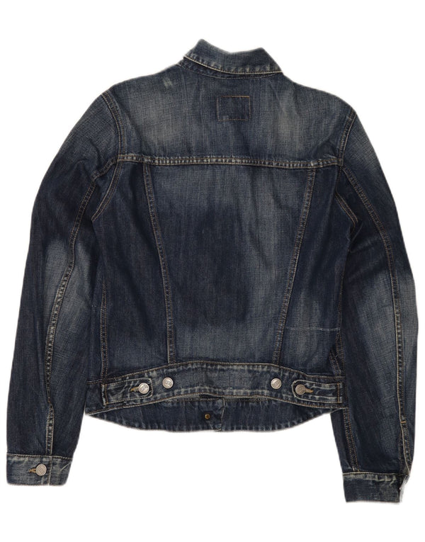 Chaqueta vaquera para mujer Gas UK 12 Medium Azul marino Algodón