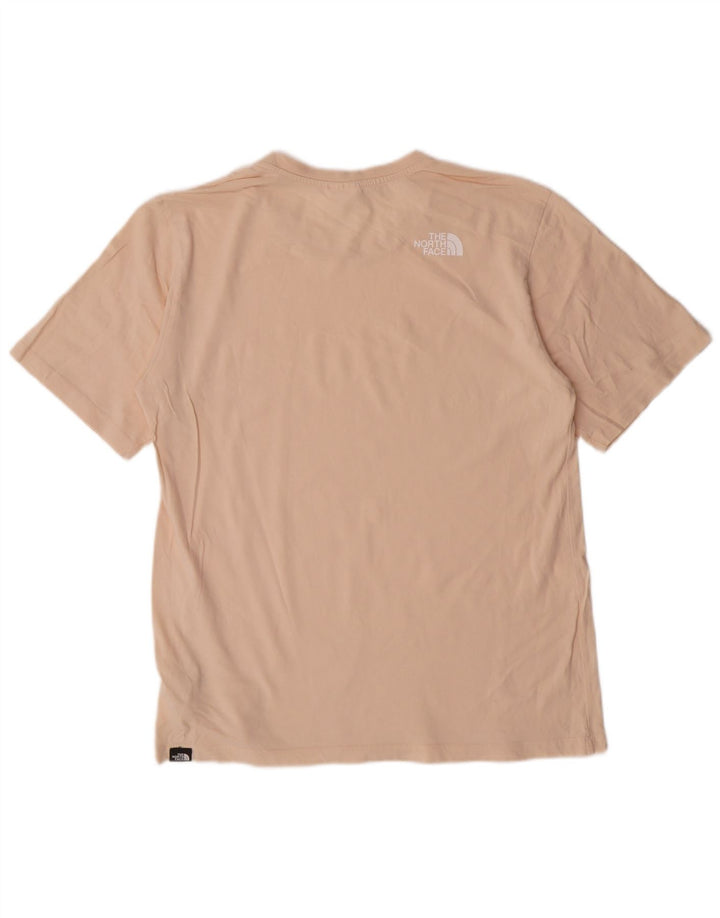 The North Face Camiseta gráfica para hombre Top UK 44 Algodón beige medio
