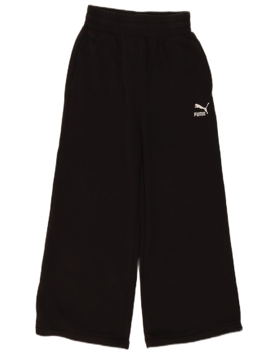 Puma Pantalones de chándal de pierna ancha para mujer 2XS W22 L23 Algodón negro
