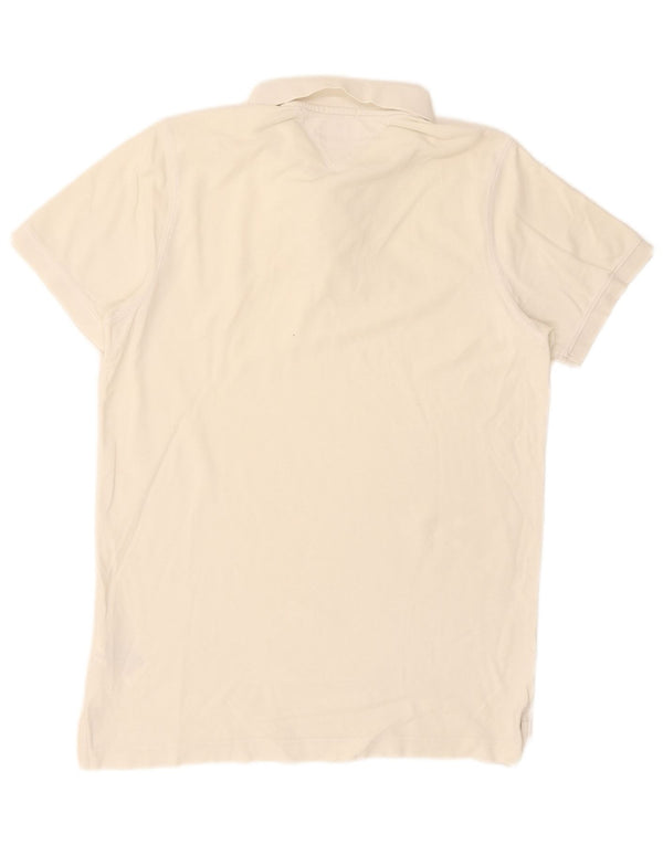 Polo Tommy Hilfiger Hombre XL Algodón Blanco Roto
