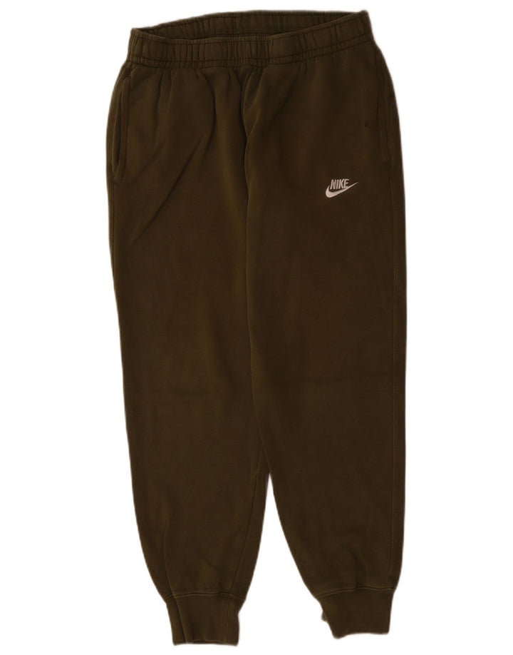 NIKE Hombre Pantalones de Chándal Joggers Small Caqui Algodón