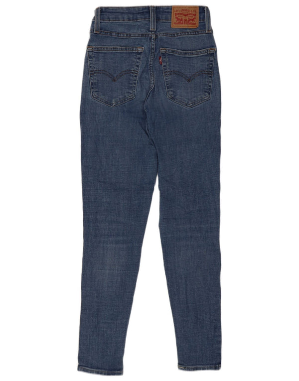 Levi's Vaqueros pitillo de talle alto 721 para mujer W25 L28 Algodón azul