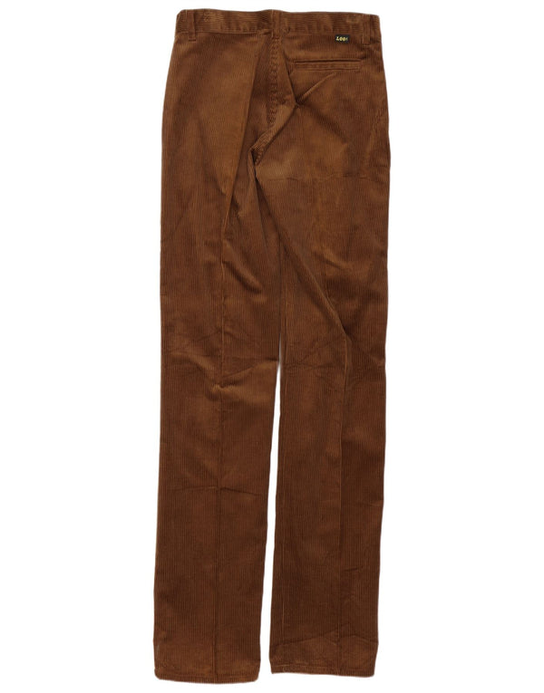 Pantalones rectos de pana Lee para hombre W30 L36 Algodón marrón