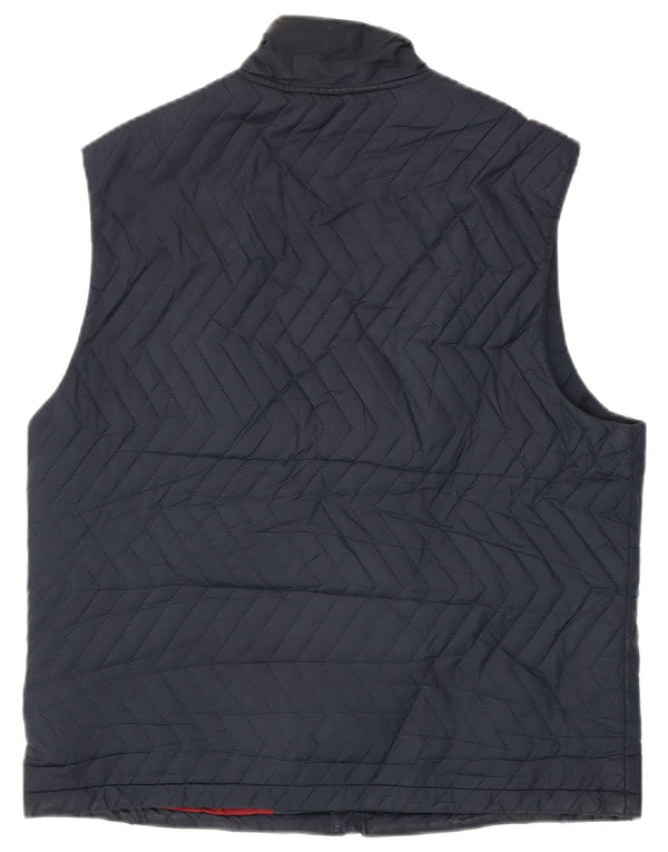 Chaleco acolchado Penguin para hombre UK 40 Large Poliéster azul marino