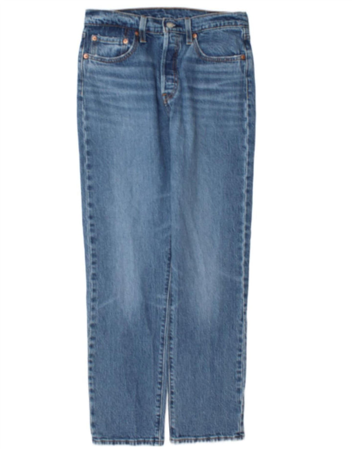 Levi's Hombre 501 Vaqueros Rectos W28 L30 Algodón Azul