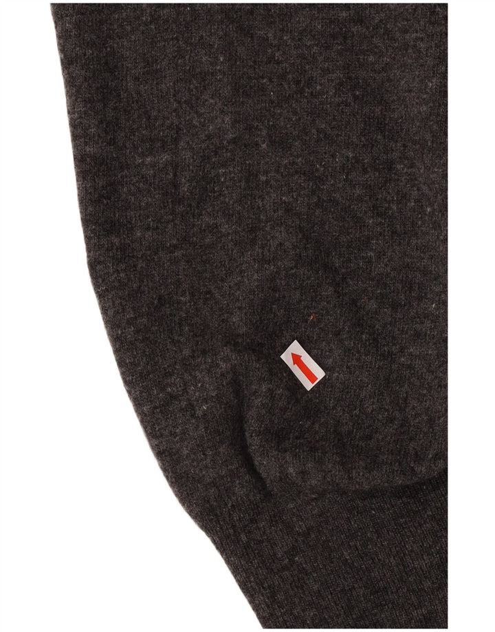 Camiseta Sin Mangas Fred Perry Hombre Lana Gris Medio