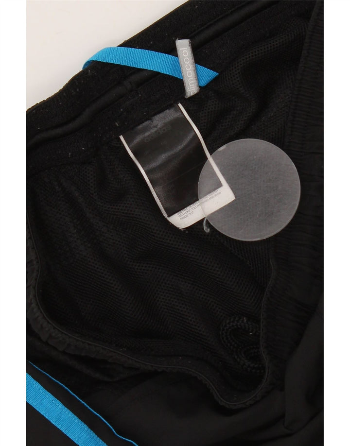 ADIDAS Mens Climacool Sport Shorts Pequeño Poliéster Negro