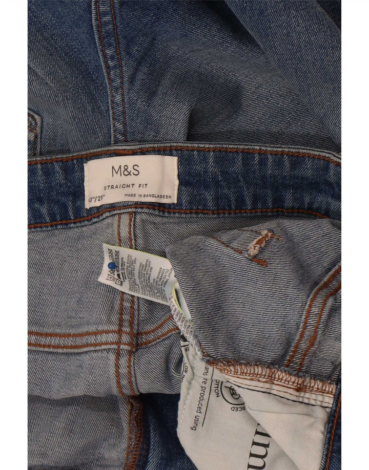 Marks & Spencer Vaqueros rectos para hombre W40 L29 Algodón azul