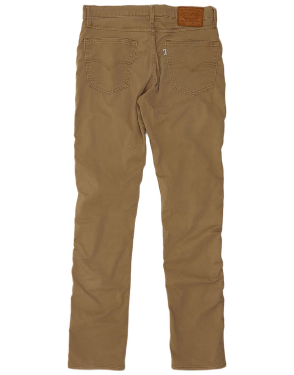 Levi's Pantalones casuales ajustados para hombre W32 L32 Algodón caqui