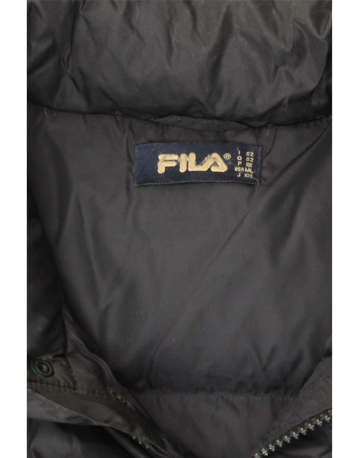 Fila Chaleco acolchado para hombre IT 52 XL Poliamida negra