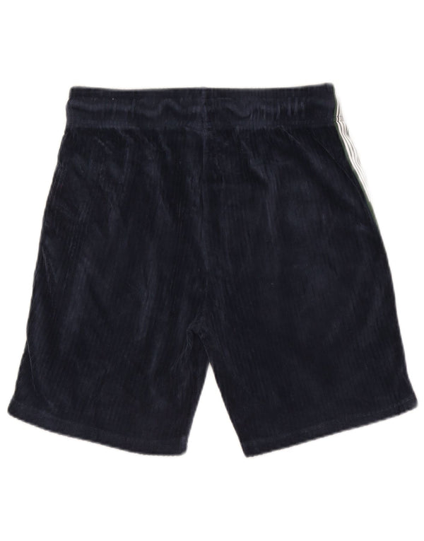 Ellesse Mens Graphic Sport Shorts Small Azul Marino Algodón
