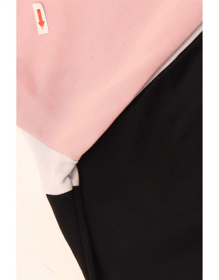 Fila Chaqueta superior de chándal con gráfico para mujer, UK 40, color rosa medio
