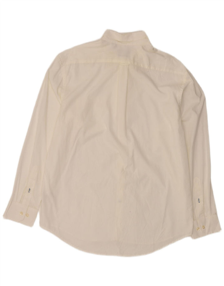 IZOD Camisa Hombre Grande Algodón Blanco