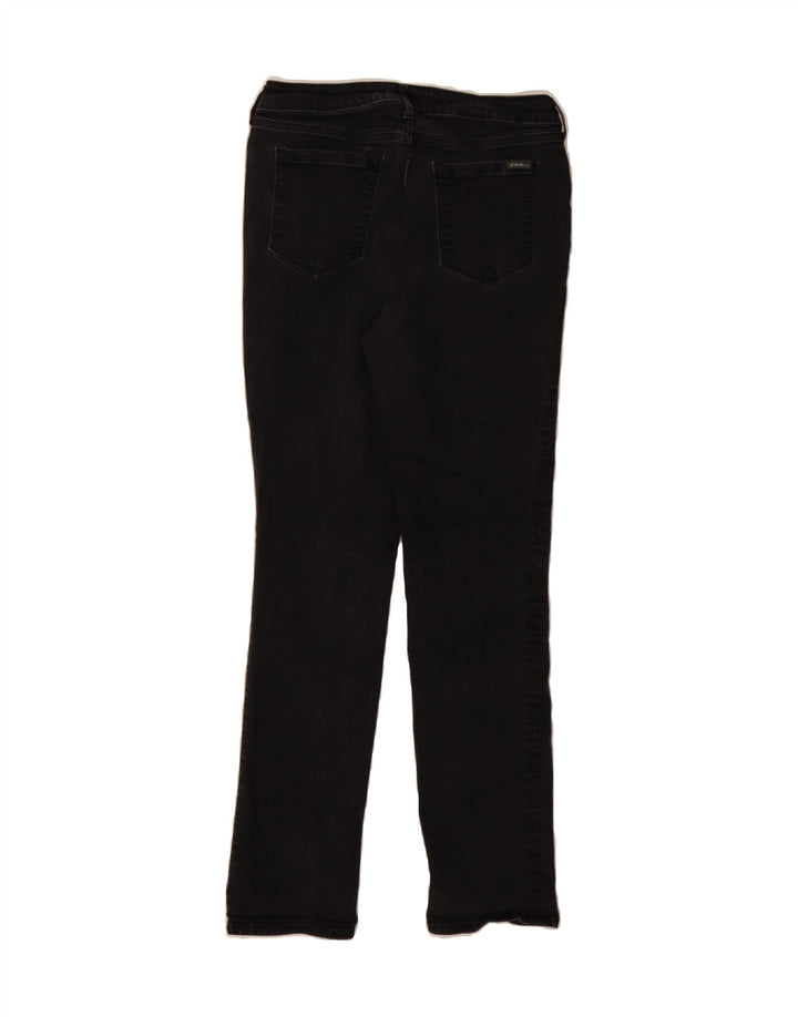 EDDIE BAUER Womens Curvy Straight Jeans US 10 Large W30 L30 Black Vintage Eddie Bauer and Second-Hand Eddie Bauer from Messina Hembry 
