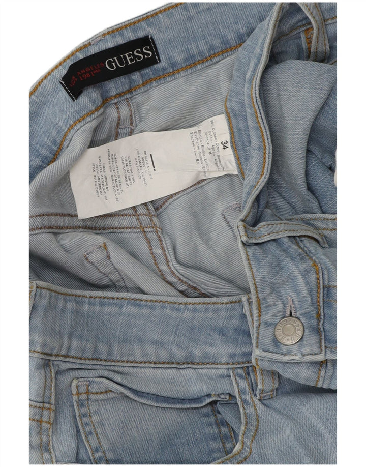 Guess Vaqueros Rectos Hombre W34 L34 Algodón Azul