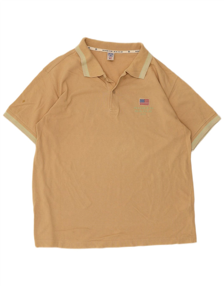 Polo North Sails Hombre Algodón Beige Medio