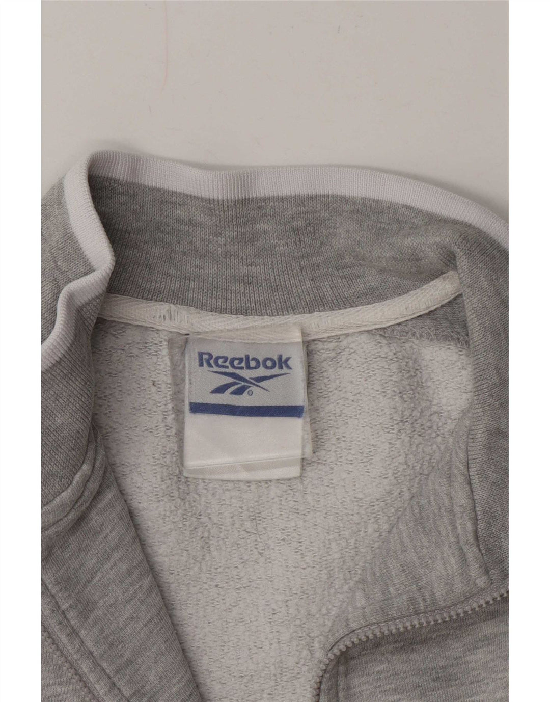 Reebok - Chaqueta de chándal para mujer (talla 40), color gris