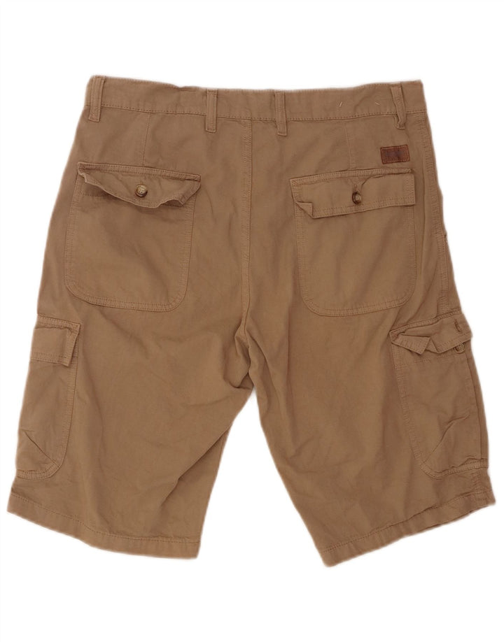CARRERA Mens Regular Cargo Shorts IT 48 Medium W32  Brown Cotton