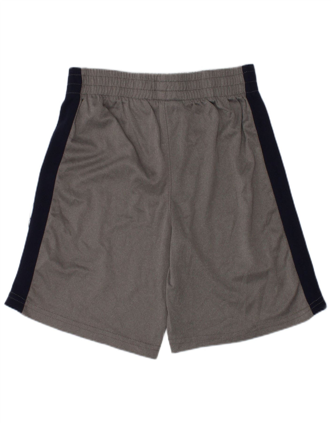 Puma Pantalones cortos deportivos gráficos para niños 5-6 años Gris Poliéster color block