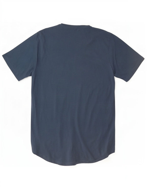 Camiseta Jack & Jones Hombre Top Large Azul Algodón