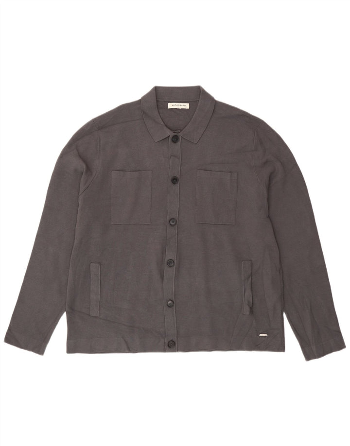 Camisa Autograph Hombre XL Gris