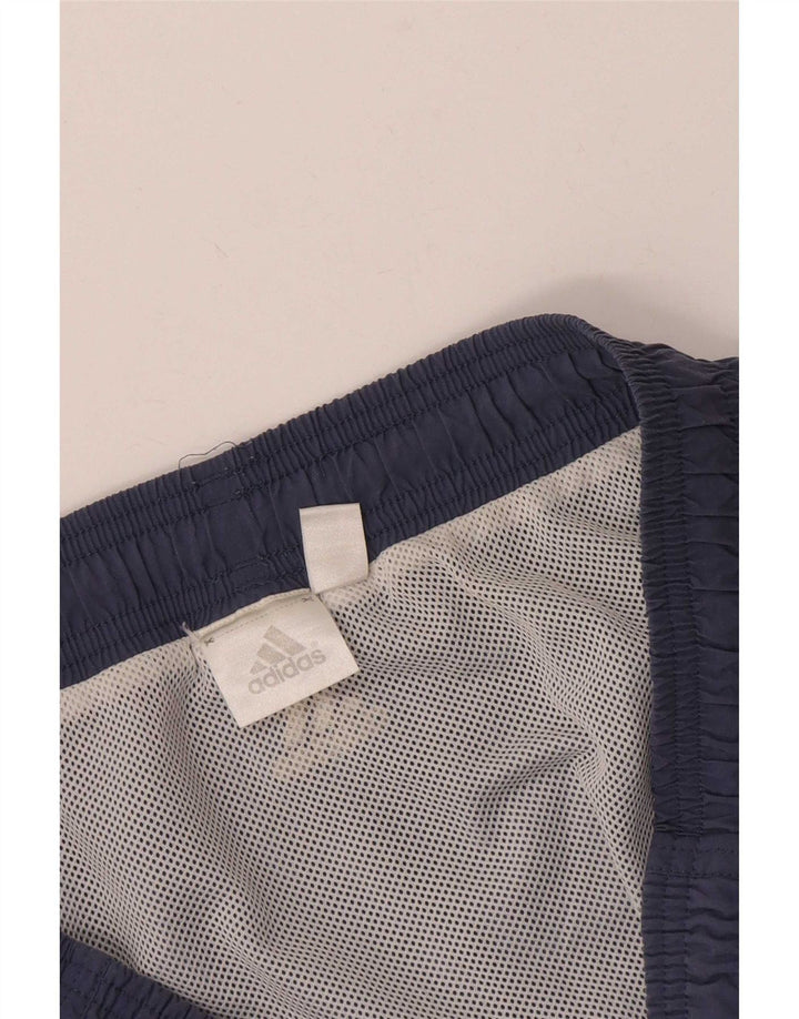 Adidas - Pantalones cortos deportivos para hombre, talla grande, azul marino