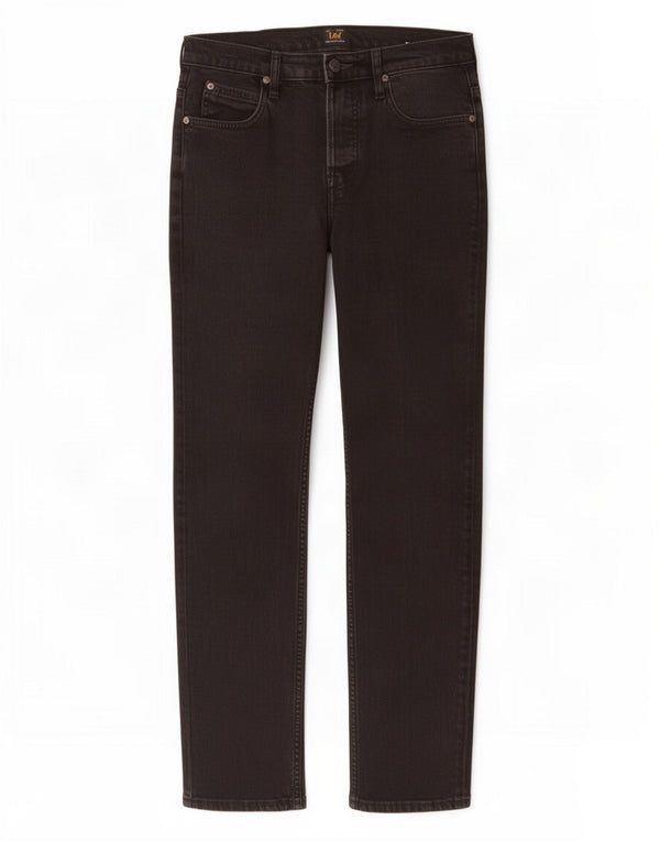 Vaqueros Lee Powell Slim para Mujer W30 L32 Algodón Negro