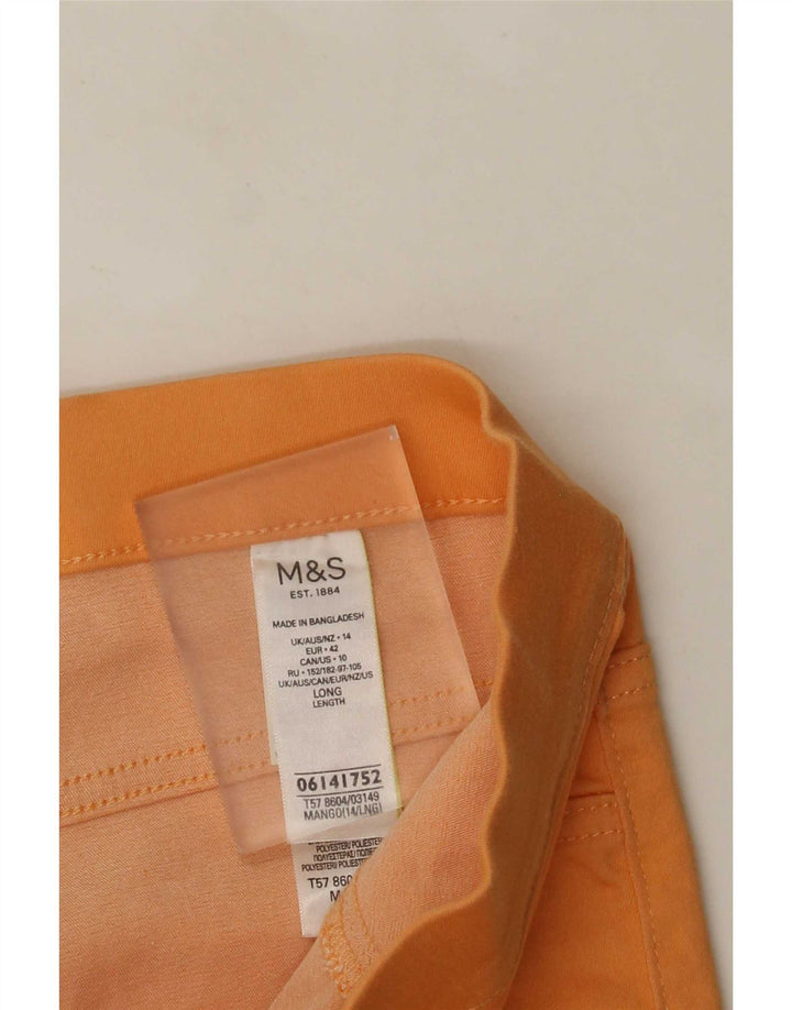 Marks & Spencer Leggings para mujer Reino Unido 44 Grande Algodón amarillo