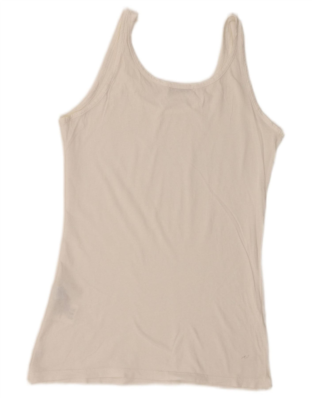 Camiseta sin mangas para mujer North Sails UK 10 Small White Cotton