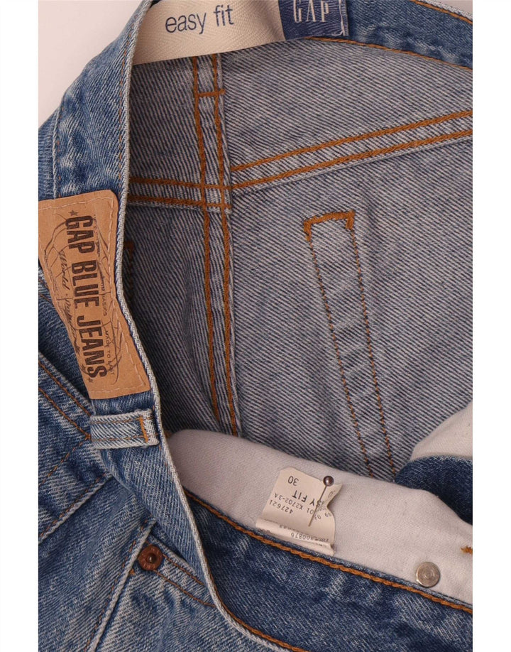 Vaqueros rectos de corte fácil para hombre Gap W30 L30 Algodón azul