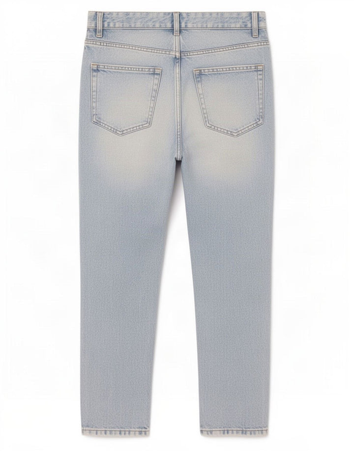 Zara Mens Slim Cropped Jeans EU 40 Medium W31 L26 Azul