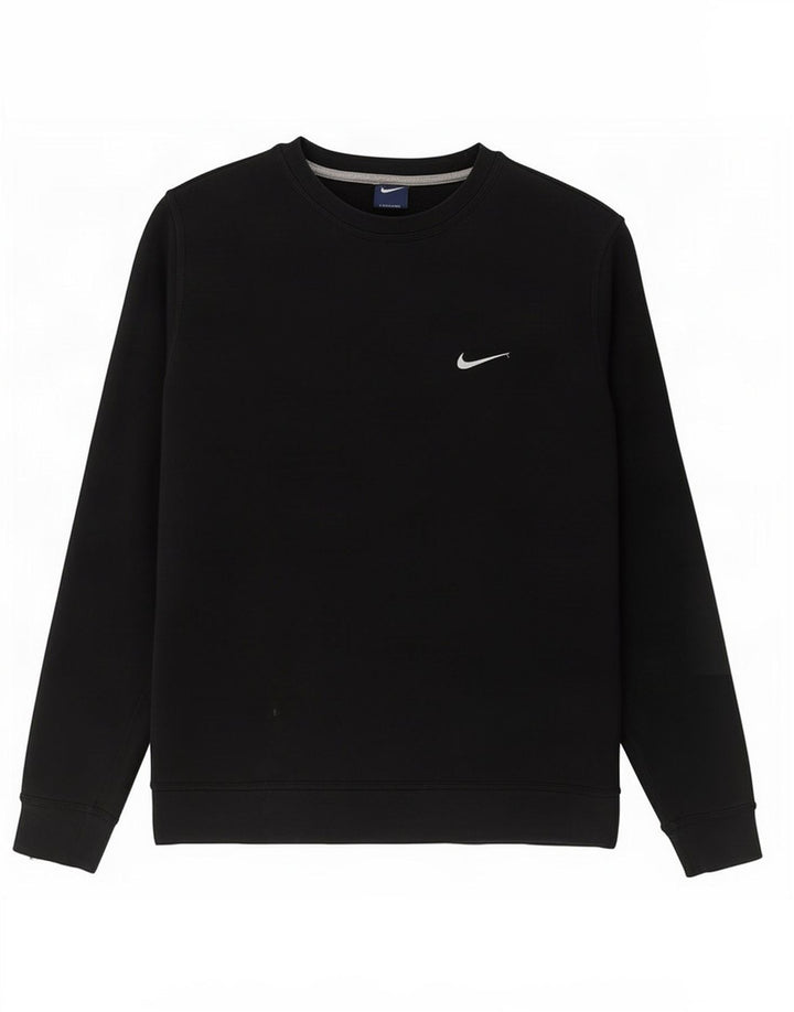 Nike - Sudadera tipo jersey para hombre, talla grande, algodón negro