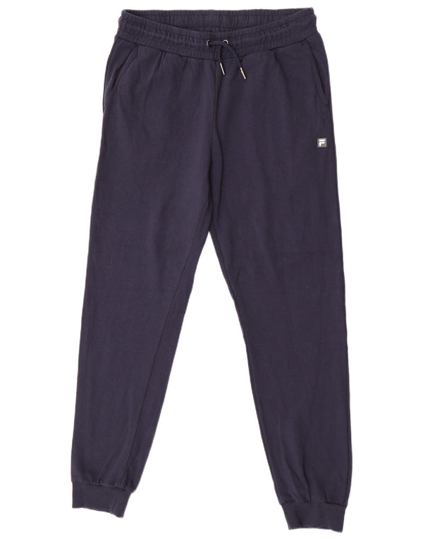 Fila Hombre Pantalones De Chándal Joggers Medium Azul Marino Algodón