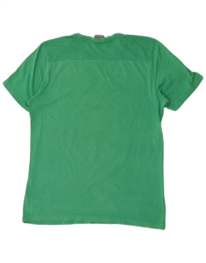 Puma - Camiseta gráfica para hombre, talla pequeña, verde