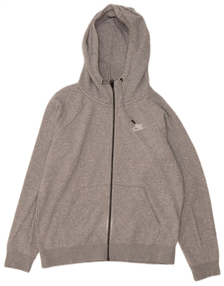 Sudadera con capucha y cremallera para hombre Nike Gris medio moteado