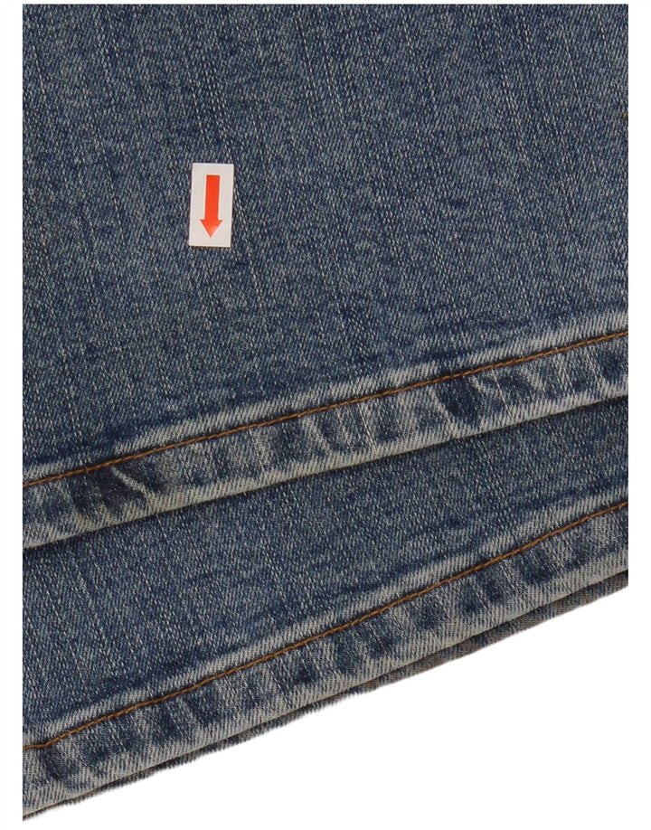 WRANGLER Vaqueros rectos elásticos Texas para hombre W38 L32 Algodón azul
