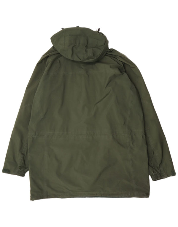 Berghaus Chubasquero con capucha para hombre UK 44 2XL Verde Poliéster