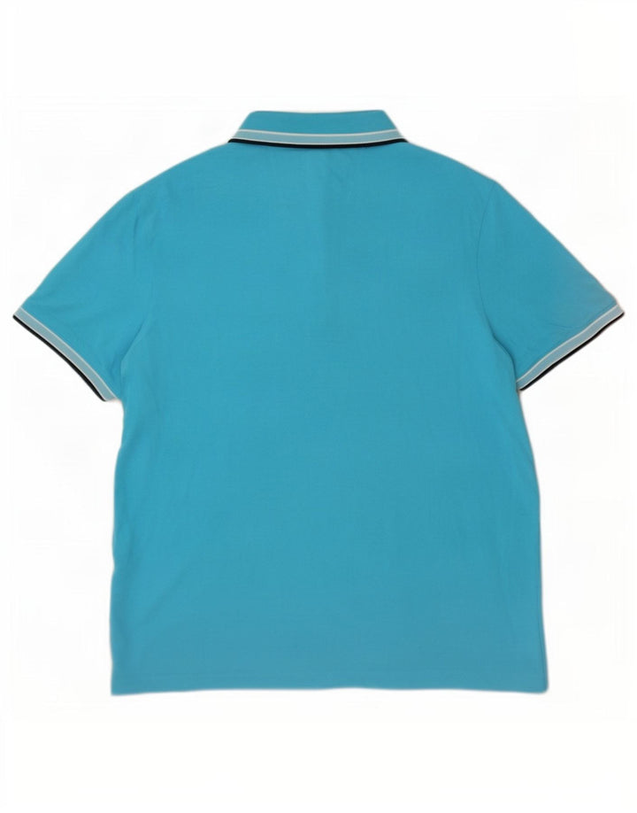 Polo Hugo Boss Hombre 4XL Algodón Azul