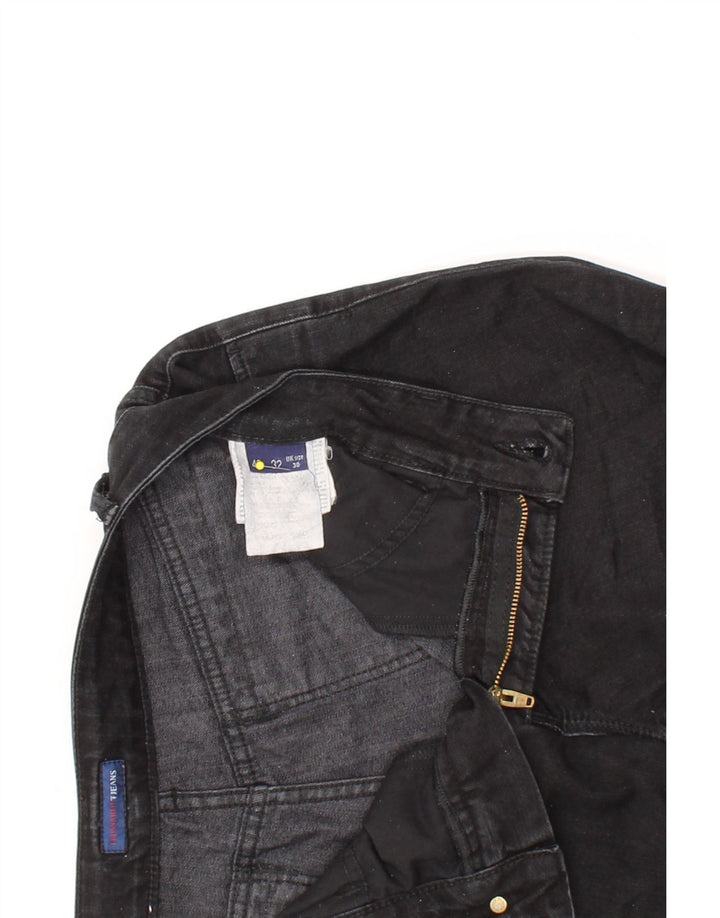 TRUSSARDI Womens Slim Jeans W30 L26 Black Vintage Trussardi and Second-Hand Trussardi from Messina Hembry 