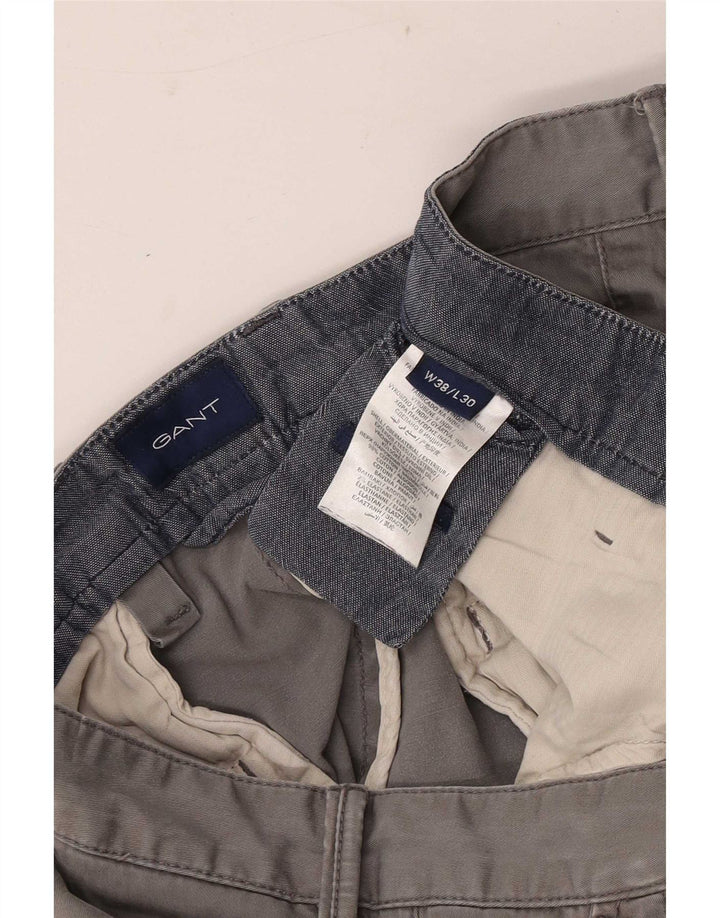 Gant Pantalones Cortos Para Hombre W38 L25 Algodón Gris